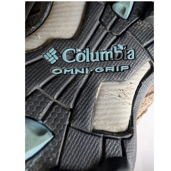 COLUMBIA Armitage Lane YL1098-033 Tan Gray Hiking Boots Waterproof Women's‎ 8.5 - Picture 11 of 13